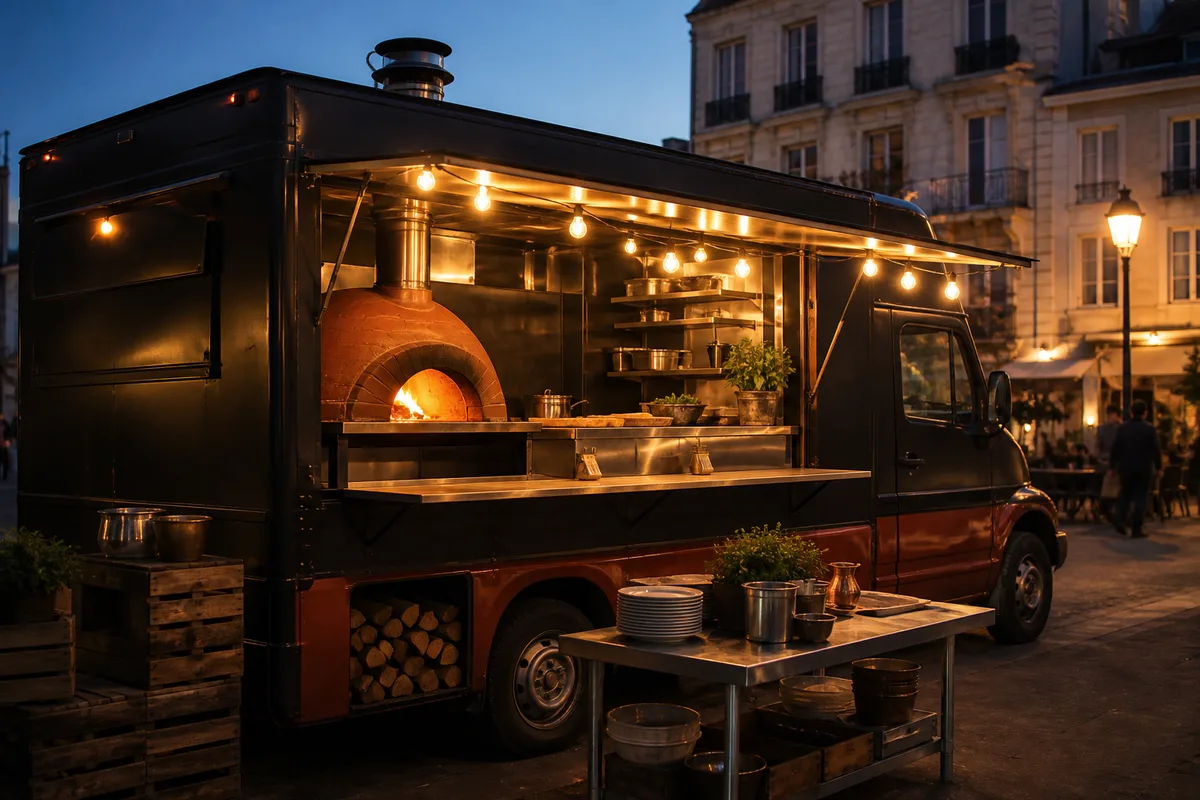 Ouvrir un food truck à pizza : véhicule, four et budget