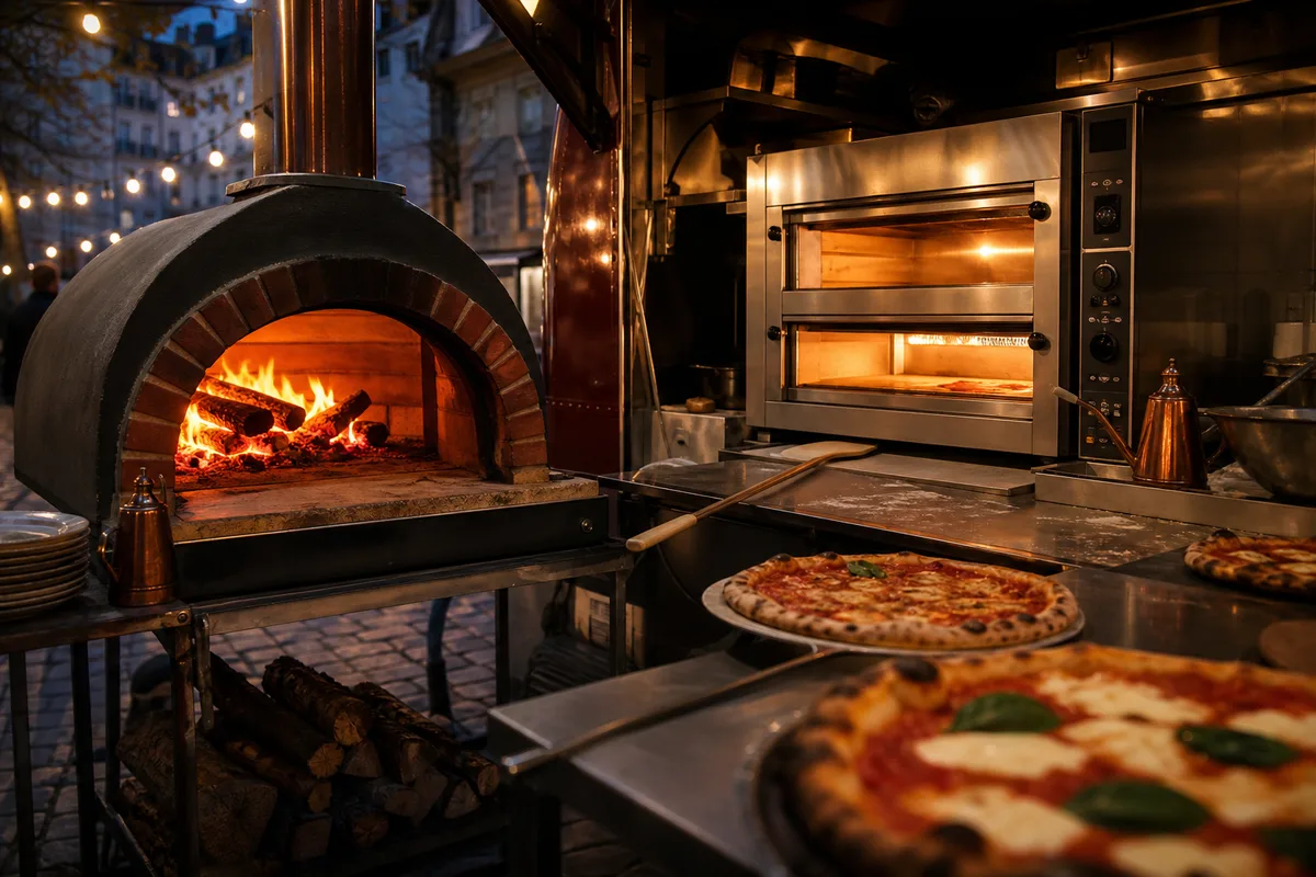 Pizza au feu de bois ou au four électrique : ce qui change